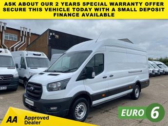 Ford Transit 2.0 TDCI T350 TREND ECOBLUE L4 H3 XLWB JUMBO H/ROOF RWD 130BHP. 