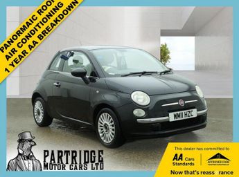 Fiat 500 1.2 Lounge Hatchback 3dr Petrol Manual Euro 5 (s/s) (69 bhp)