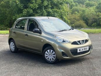 Nissan Micra 1.2 Visia Hatchback 5dr Petrol Manual Euro 5 (80 ps)