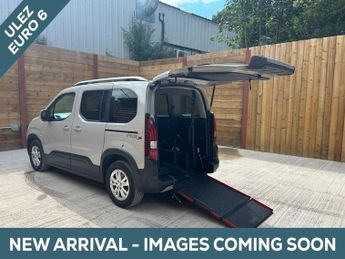 Peugeot Rifter 3 Seat Petrol Auto Wheelchair Accessible Disabled Access Vehicle