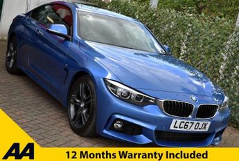 BMW 420 420i M-SPORT COUPE 8-SPEED AUTO 181 BHP (EURO 6)