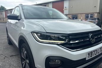 VOLKSWAGEN T-CROSS 1.0 TSI Black Edition SUV 5dr Petrol DSG Euro 6 (s/s) (110 ps) F