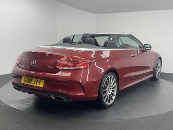MERCEDES-BENZ C CLASS 2.0 C300 AMG Line (Premium Plus) Cabriolet 2dr Petrol G-Tronic+ 