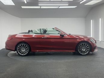 MERCEDES-BENZ C-CLASS 2.0 C300 AMG Line (Premium Plus) Cabriolet 2dr Petrol G-Tronic+ 