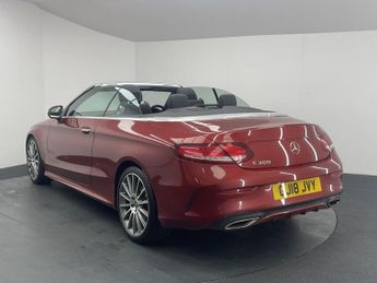MERCEDES-BENZ C-CLASS 2.0 C300 AMG Line (Premium Plus) Cabriolet 2dr Petrol G-Tronic+ 
