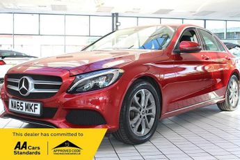 MERCEDES-BENZ C-CLASS 2.0 C200 Sport Saloon 4dr Petrol 7G-Tronic+ Euro 6 (s/s) (184 ps