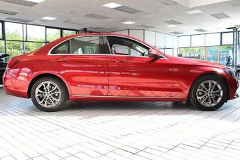 MERCEDES-BENZ C-CLASS 2.0 C200 Sport Saloon 4dr Petrol 7G-Tronic+ Euro 6 (s/s) (184 ps