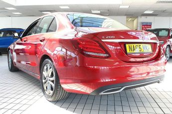 MERCEDES-BENZ C-CLASS 2.0 C200 Sport Saloon 4dr Petrol 7G-Tronic+ Euro 6 (s/s) (184 ps