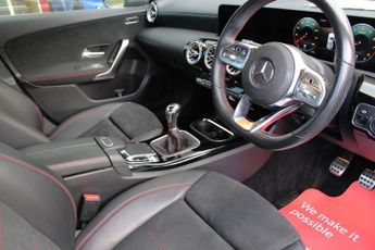 MERCEDES-BENZ A-CLASS 1.3 A180 AMG Line (Premium) Hatchback 5dr Petrol Manual Euro 6 (