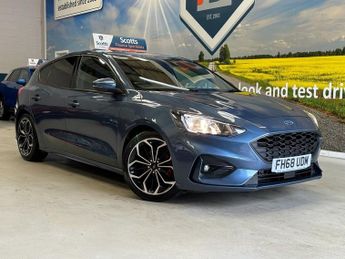 Ford Focus 1.0T EcoBoost ST-Line X Hatchback 5 Door Petrol Manual Blue Euro