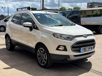 Ford EcoSport 1.0T EcoBoost Titanium SUV 5 Door Petrol Manual White 2WD Euro 6