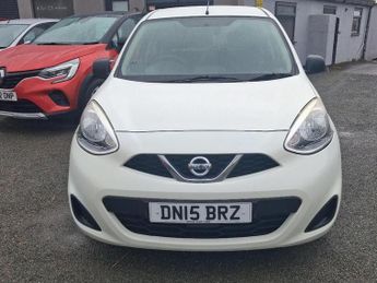 NISSAN MICRA 1.2 Visia Hatchback 5dr Petrol CVT Euro 5 (80 ps)