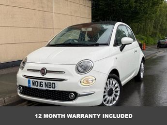Fiat 500 1.2 Lounge Hatchback 3dr Petrol Manual Euro 6 (s/s) (69 bhp)