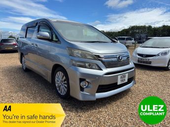 Toyota Vellfire TOYOTA ALPHARD/VELLFIRE IMPORT MPV VIN: ANH20-8194682  Bhp: 161 