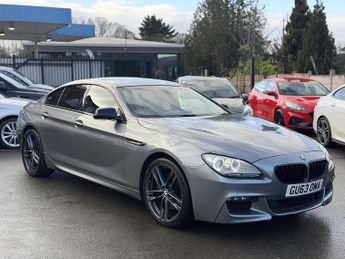 BMW 6 SERIES GRAN COUPE 3.0 640d M Sport Saloon 4dr Diesel Auto Euro 5 (s/s) (313 ps)