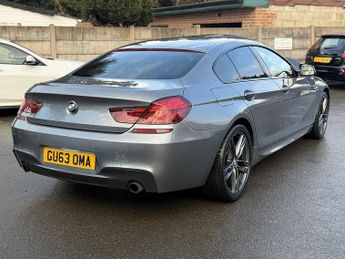 BMW 6 SERIES GRAN COUPE 3.0 640d M Sport Saloon 4dr Diesel Auto Euro 5 (s/s) (313 ps)