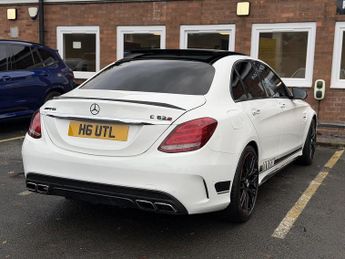 MERCEDES-BENZ C CLASS C Class C63 V8 BiTurbo AMG S Edition 1 Saloon 4.0 Automatic Petr