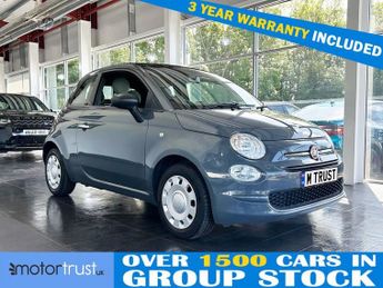 Fiat 500 1.2 Pop Convertible 2dr Petrol Manual Euro 6 (s/s) (69 bhp) F/S/