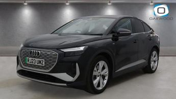 AUDI Q4 E-TRON 40 S line Sportback 5dr Electric Auto 82kWh (204 ps)