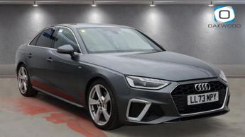 AUDI A4 2.0 TDI 35 S line Saloon 4dr Diesel S Tronic Euro 6 (s/s) (163 p