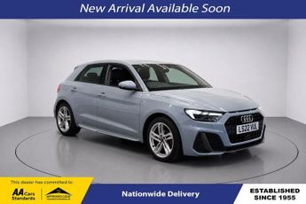 AUDI A1 1.0 TFSI 25 S line Sportback 5dr Petrol S Tronic Euro 6 (s/s) (9