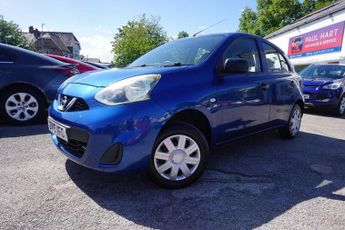 Nissan Micra 1.2 Visia Hatchback 5dr Petrol Manual Euro 5 (80 ps)
