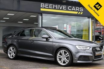 Audi A3 2.0 TFSI S line Saloon 4dr Petrol S Tronic Auto 6Spd quattro Eur