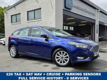 Ford Focus 1.0T EcoBoost Titanium Hatchback 5dr Petrol Manual Euro 6 (s/s) 