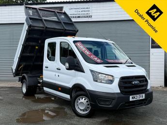 Ford Transit 2.0 350 EcoBlue Leader Tipper Double Cab 4dr Diesel Manual RWD L