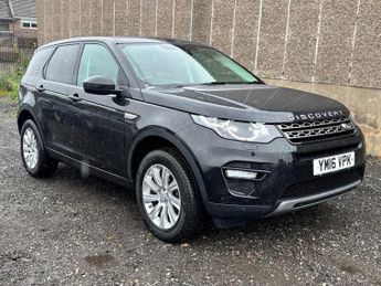 LAND ROVER DISCOVERY SPORT 2.0 TD4 SE Tech SUV 5 Door Diesel Automatic Black 4WD Euro 6 1 F