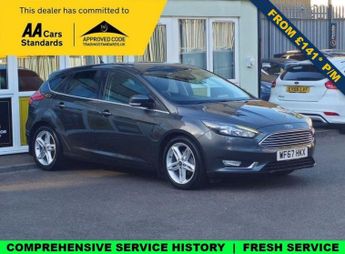 Ford Focus 1.0T EcoBoost Titanium Hatchback 5dr Petrol Manual Euro 6 (s/s) 