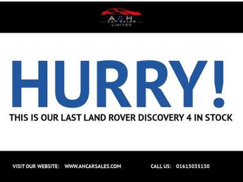 LAND ROVER DISCOVERY 4 3.0 SD V6 SE Tech SUV 5dr Diesel Auto 4WD Euro 6 (s/s) (256 bhp)