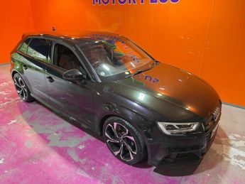 AUDI S3 2.0 TFSI Black Edition Sportback 5dr Petrol S Tronic quattro Eur