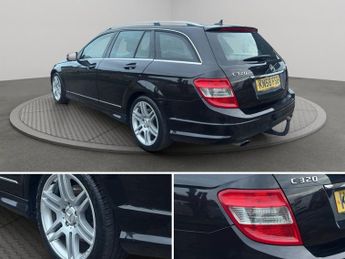 MERCEDES-BENZ C CLASS 3.0 C320 CDI V6 Sport Estate 5dr Diesel G-Tronic Euro 4 (224 ps)
