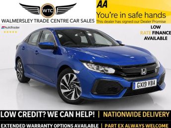 HONDA CIVIC 1.0 VTEC Turbo SE Hatchback 5dr Petrol CVT Euro 6 (s/s) (126 ps)