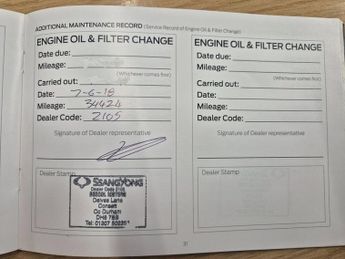 SSANGYONG KORANDO 2.0D ELX4 SUV 5dr Diesel Manual 4WD Euro 5 (149 ps)