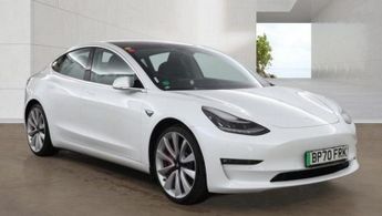 Tesla Model 3 (Dual Motor) Performance Saloon 4dr Electric Auto 4WDE (Performa