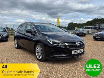 Vauxhall Astra 1.4i Tech Line Sports Tourer 5dr Petrol Manual Euro 6 (100 ps)
