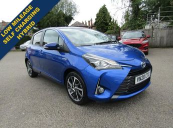 Toyota Yaris 1.5 VVT-h Y20 Bi-tone Hatchback 5dr Petrol Hybrid E-CVT Automati