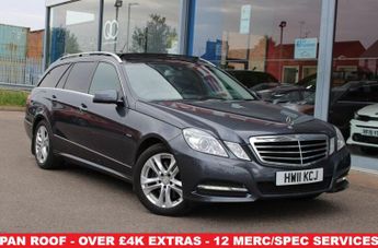 Mercedes E Class 3.0 E350 CDI V6 BlueEfficiency Avantgarde Estate 5dr Diesel G-Tr