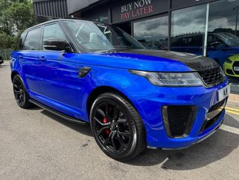 LAND ROVER RANGE ROVER SPORT 5.0 P575 V8 SVR Carbon Edition SUV 5dr Petrol Auto 4WD Euro 6 (s