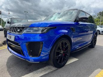 LAND ROVER RANGE ROVER SPORT 5.0 P575 V8 SVR Carbon Edition SUV 5dr Petrol Auto 4WD Euro 6 (s