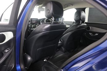 MERCEDES-BENZ C-CLASS 2.0 C200 Sport Saloon 4dr Petrol G-Tronic+ Euro 6 (s/s) (184 ps)