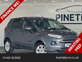 Ford EcoSport 1.0T EcoBoost Zetec SUV 5dr Petrol Manual 2WD Euro 6 (s/s) (125 