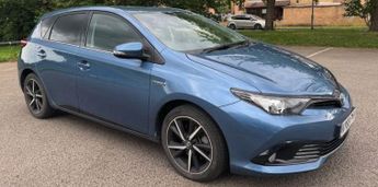Toyota Auris 1.8 VVT-h Design Hatchback 5dr Petrol Hybrid CVT Euro 6 (s/s) (1