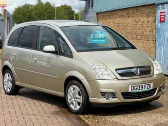 Vauxhall Meriva 1.6i 16v Design MPV 5dr Petrol Manual (a/c) (159 g/km, 104 bhp)