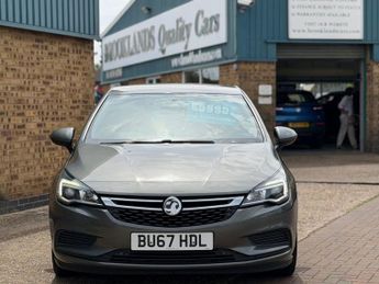Vauxhall Astra 1.4i Turbo Tech Line Nav Hatchback 5dr Petrol Manual Euro 6 (125