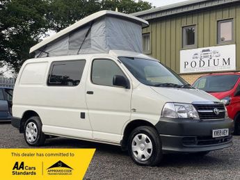 Toyota Hiace 280 2.5 D-4D with KITCHEN-SINK-TOWBAR-R&R-POPUP