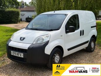 Peugeot Bipper 1.4 HDi 8v S Class II Panel Van 3dr Diesel Manual FWD L1 H1 (123