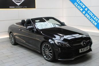 Mercedes C Class 2.1 C220d AMG Line Cabriolet 2dr Diesel G-Tronic+ Euro 6 (stop/s